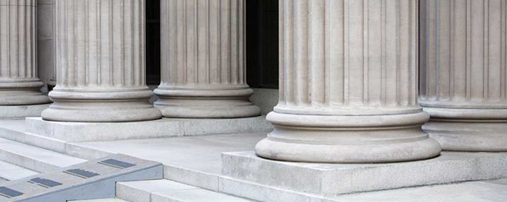 gray courthouse exterior